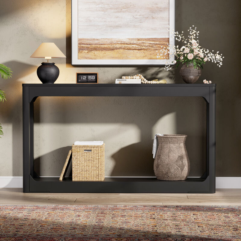 Nulvud wood console table image number 2