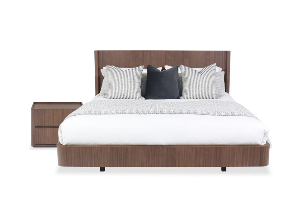 Nomad Queen 2-Piece Set in Walnut