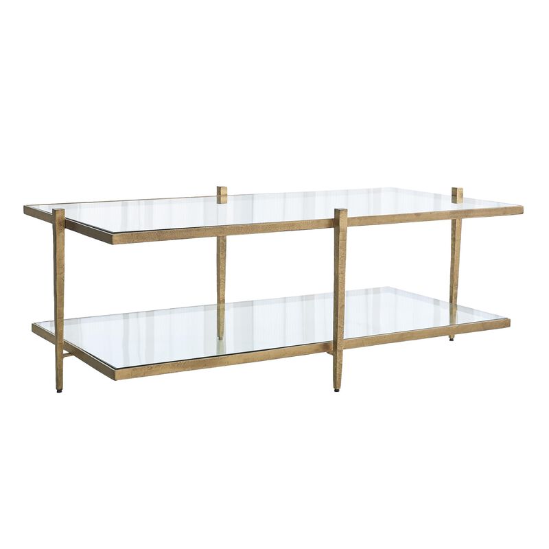 Laforge Cocktail Table- Gold