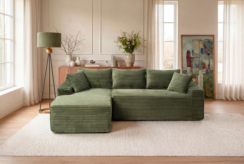 Zepvul L-Shape Sectional Sofa image number 1