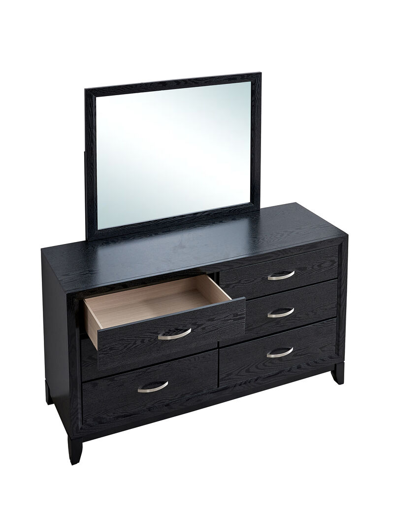 Glasgow 39 in. W x 35 in. H Rectangle Framed Dresser Mirror