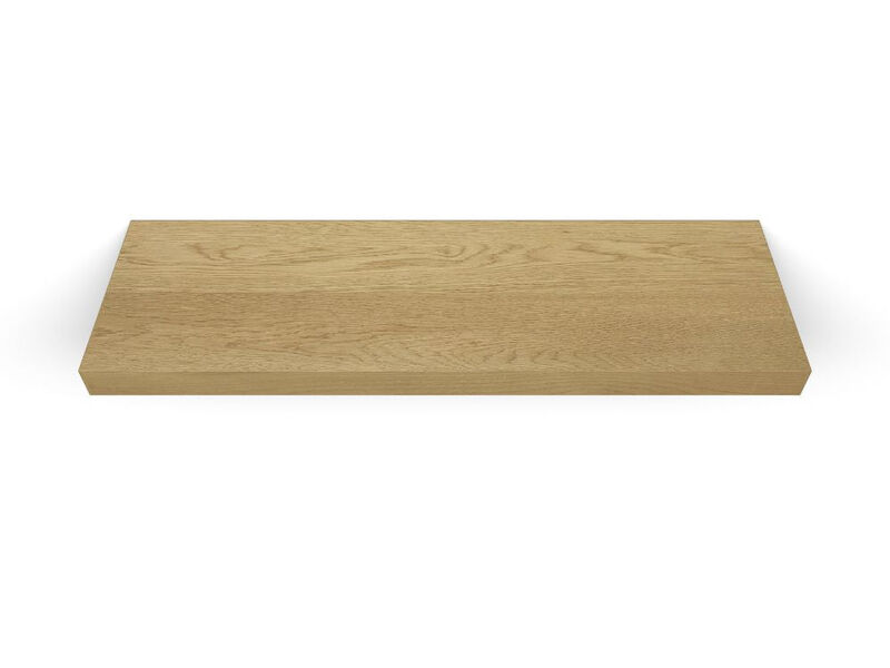 White Oak Floating Shelf image number 4