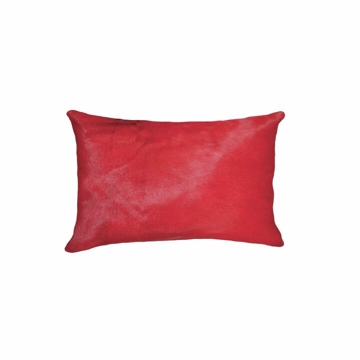 Firecracker Cowhide Throw Pillow for Sofa or Bed Accent Decor
