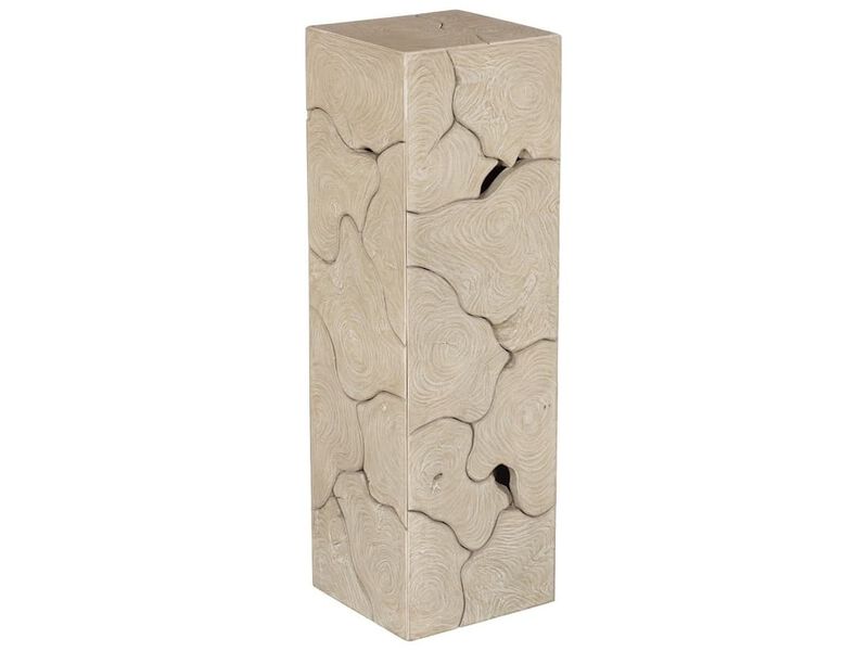 Teak Slice Large Pedestal image number 1