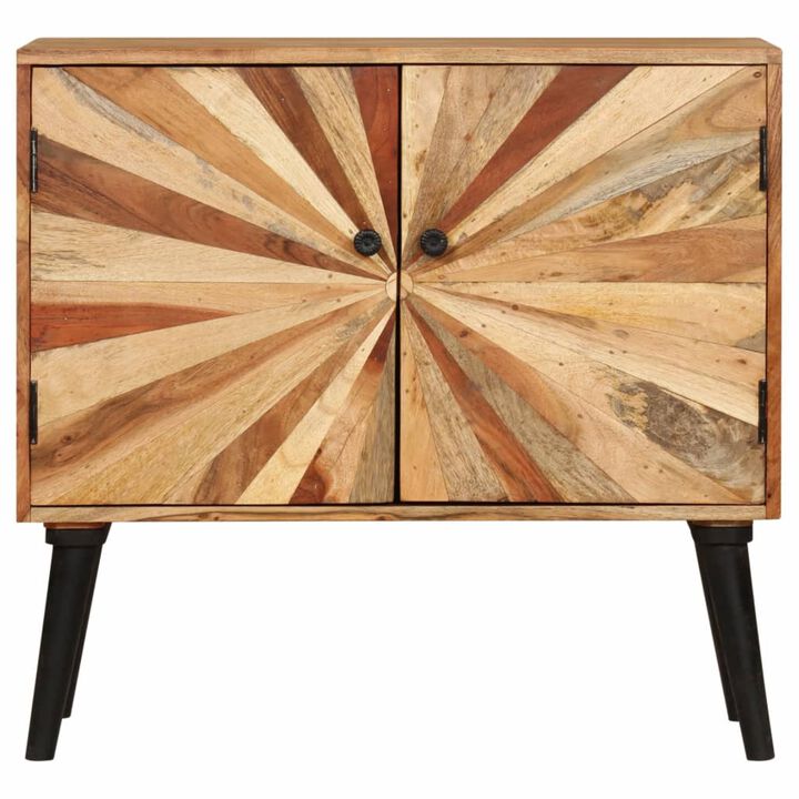 vidaXL Sideboard Solid Mango Wood 33.5"x11.8"x29.5"