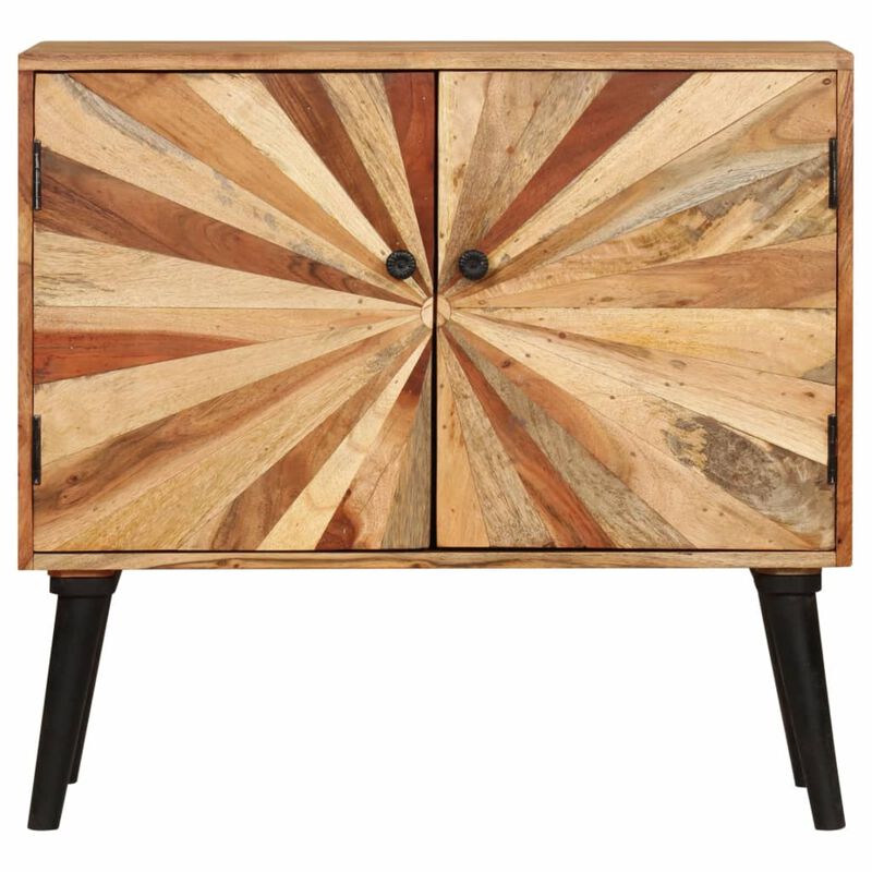 vidaXL Sideboard Solid Mango Wood 33.5"x11.8"x29.5"