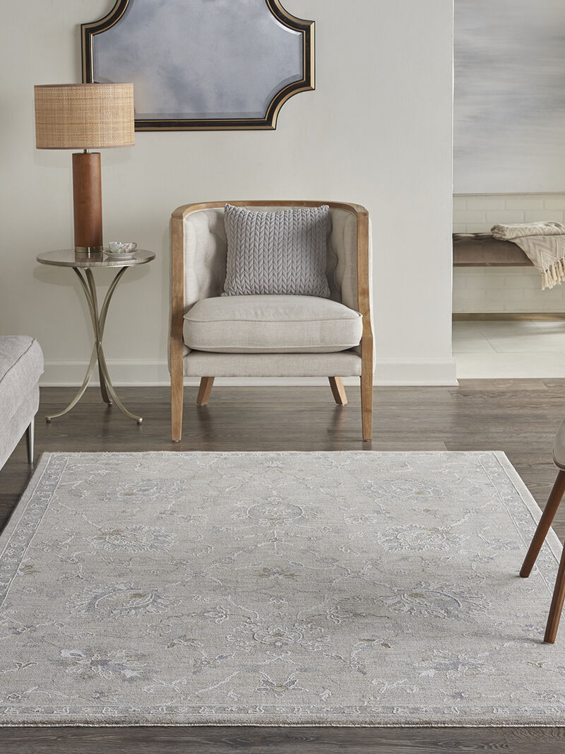 Infinite IFT04 Light Gray 5'3" x 7'8" Rug