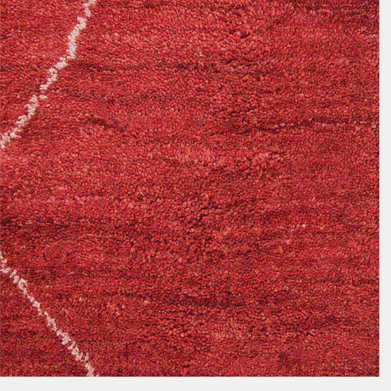 RUGSOTIC CARPETS HAND KNOTTED LOOM SILK ECO-FRIENDLY AREA RUGS  - Geometric Design, High Pile Thick Handmade Anti Skid Area Rugs for Living Room, Bed Room (LS0602) image number 4