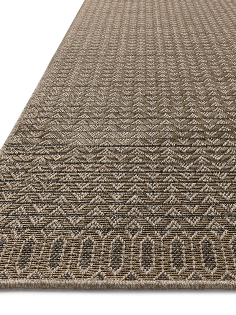 Providence PRC05 Natural/Graphite 7'6" x 10' Rug by Chris Loves Julia x Loloi