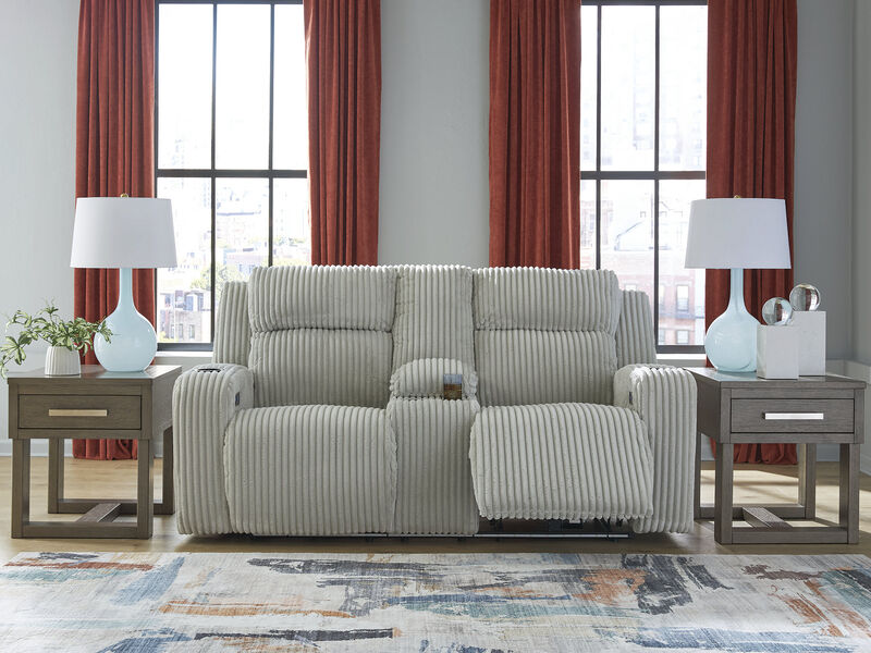 TwinBrooke Power Reclining Loveseat with Console image number 2