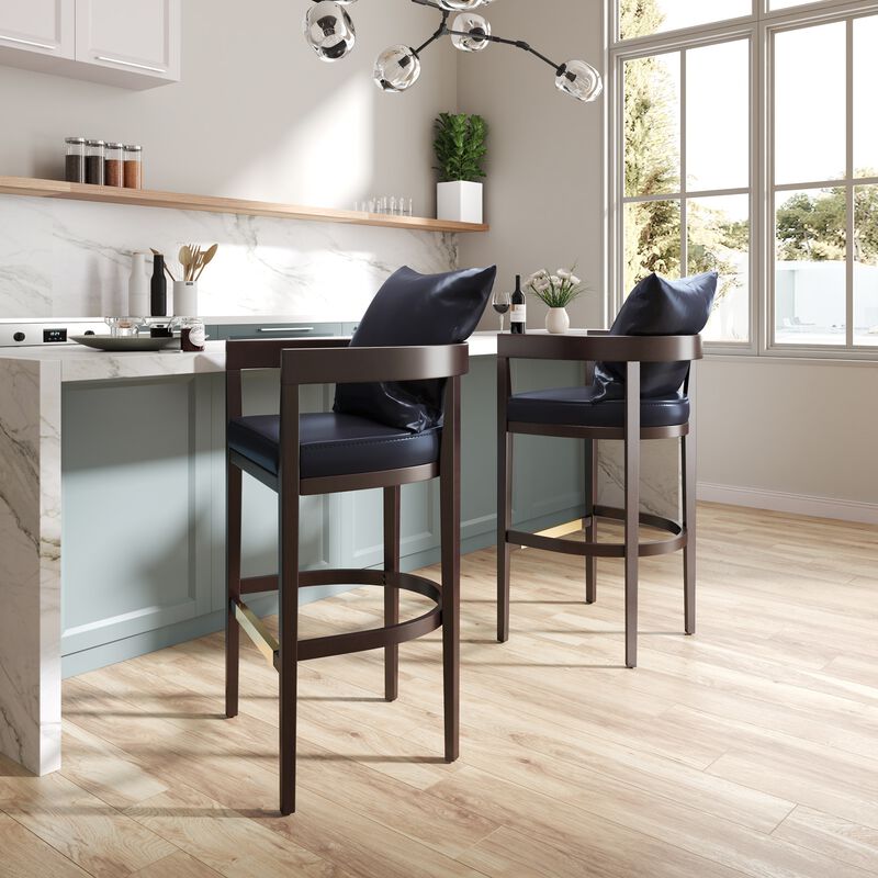 Patricia White Barstools (Set of 3) image number 10