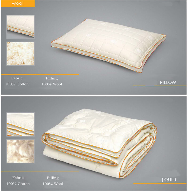 Depera Home Luxury Wool Pillow image number 2
