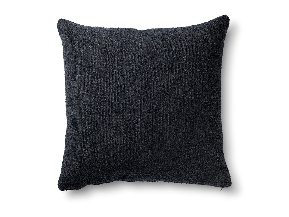 Americana Black Textured Pillow
