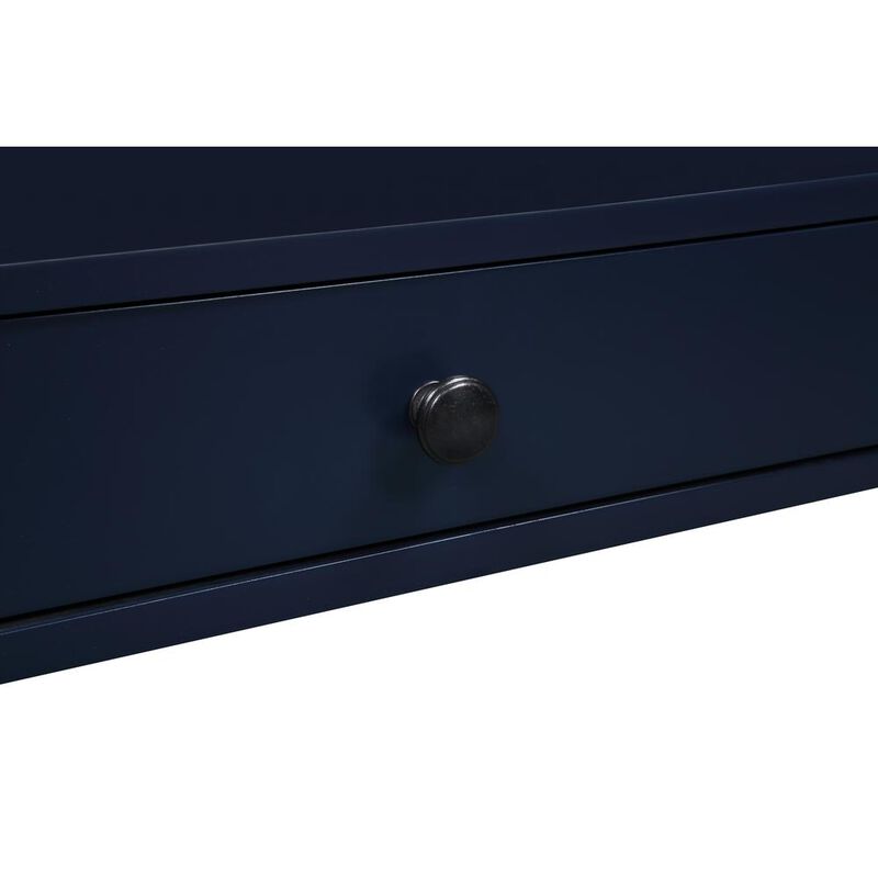 Comfort Pointe Newton Midnight Blue Storage Nightstand