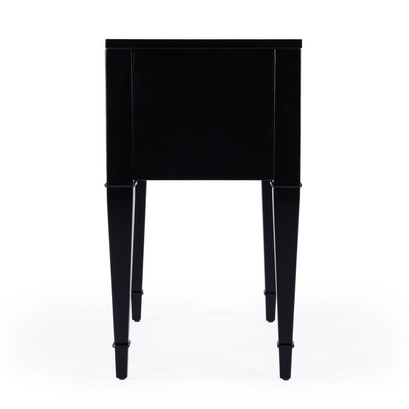 Butler Specialty Kai 2 Drawer End Table, Black