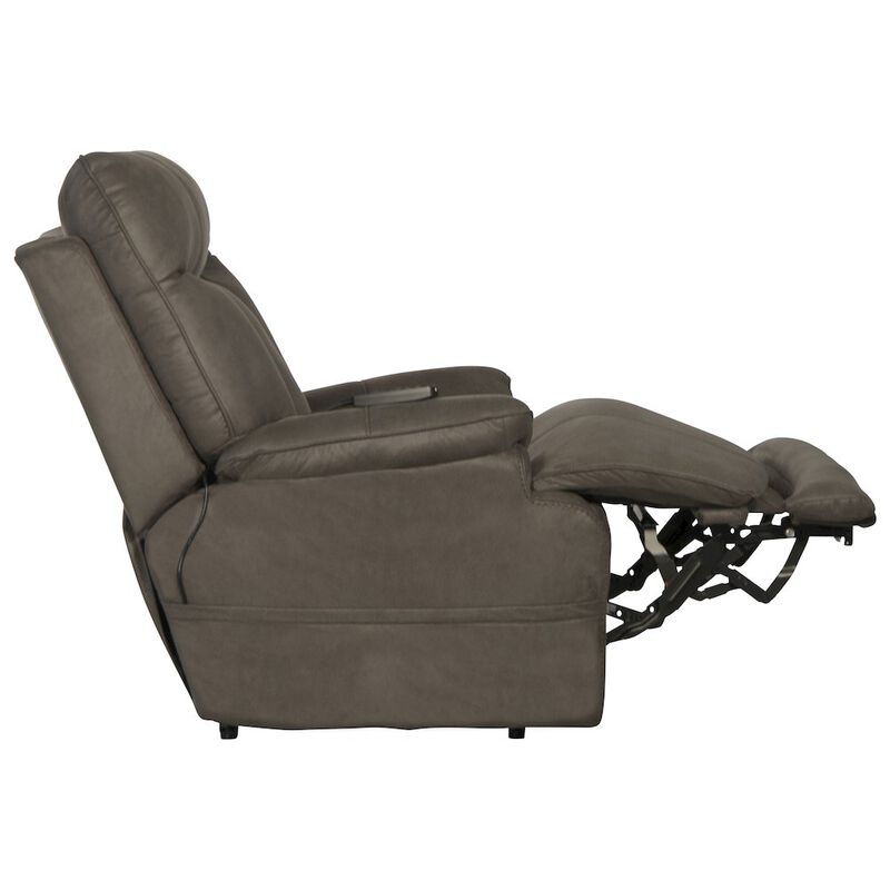 Catnapper Anders Power Lay Flat Recliner with Power Headrest, Power Lumbar, Heat & Massage