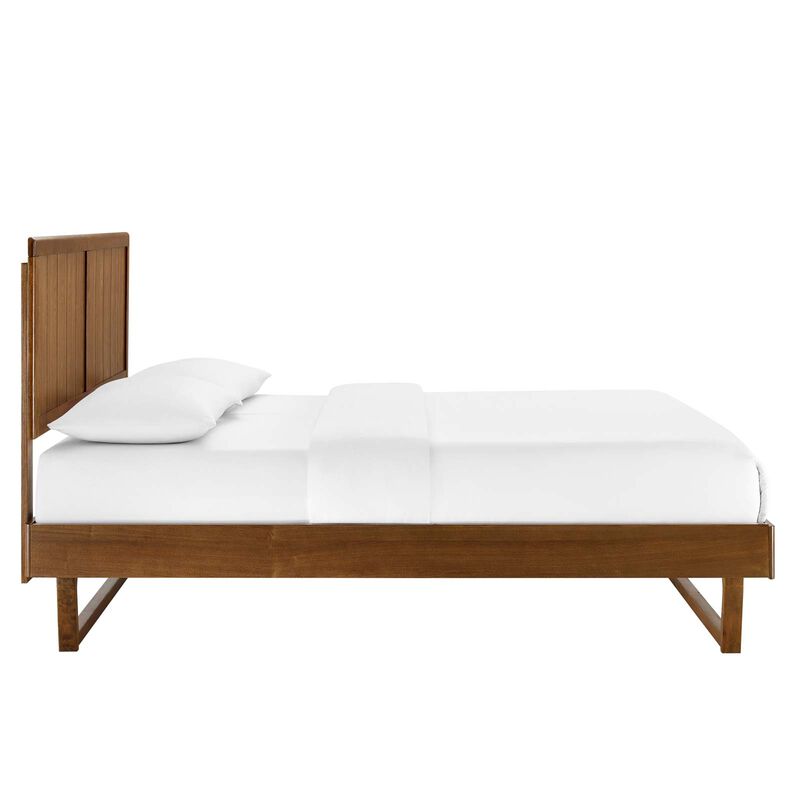 Modway - Alana Twin Wood Platform Bed With Angular Frame