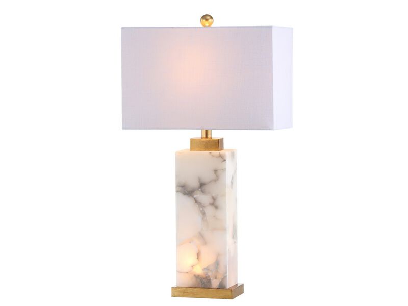 Elizabeth Alabaster LED Table Lamp