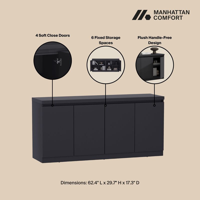 Griffin Black Sideboard