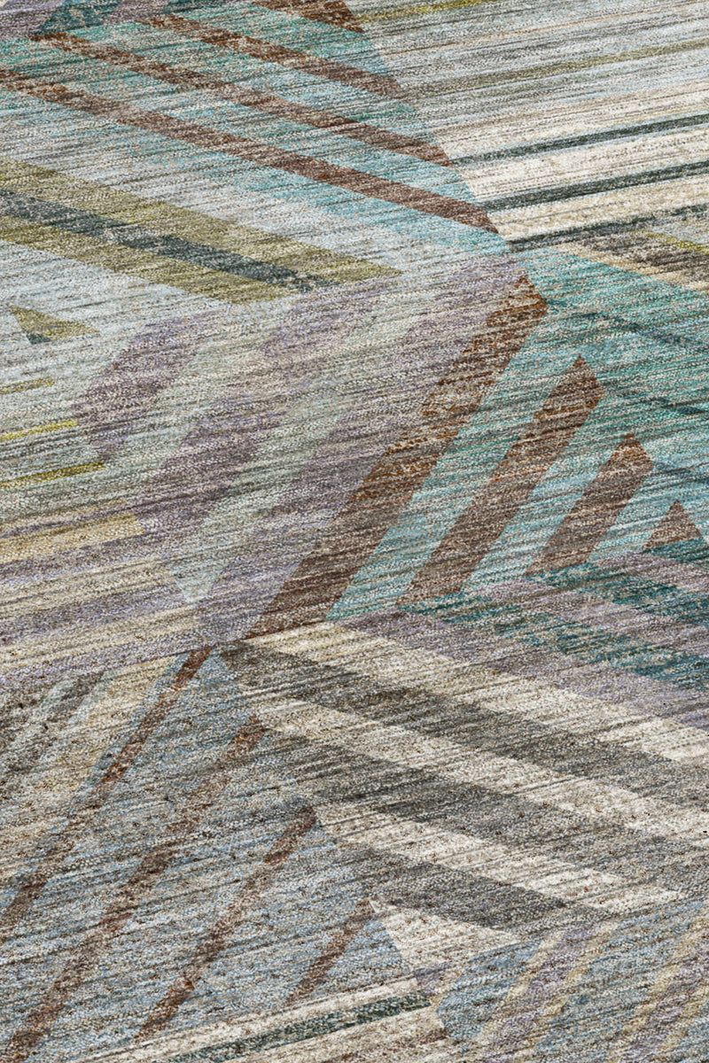Nexus NX2 Teal 9' x 12' Rug image number 7