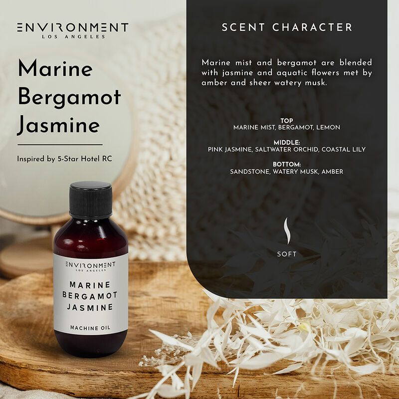 ENVIRONMENT 2oz Machine Diffusing Oil Inspired by The Ritz Carlton Hotel&reg; - Marine | Bergamot | Jasmine