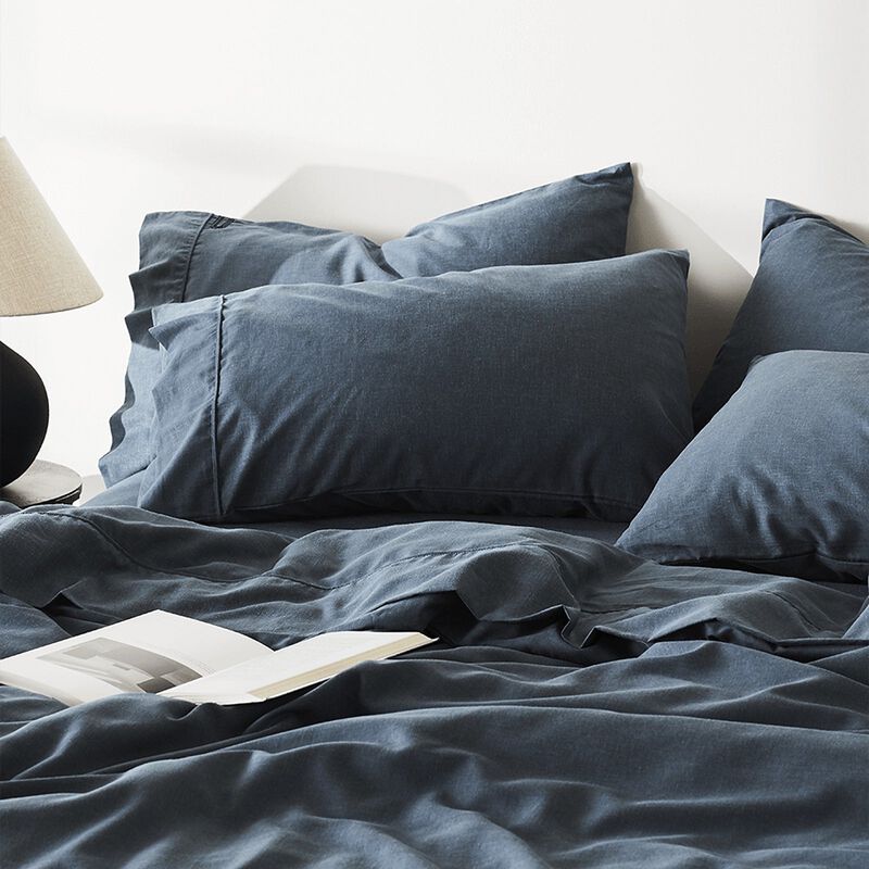 CleanBamboo Hemp&trade; Linen+ Duvet Cover