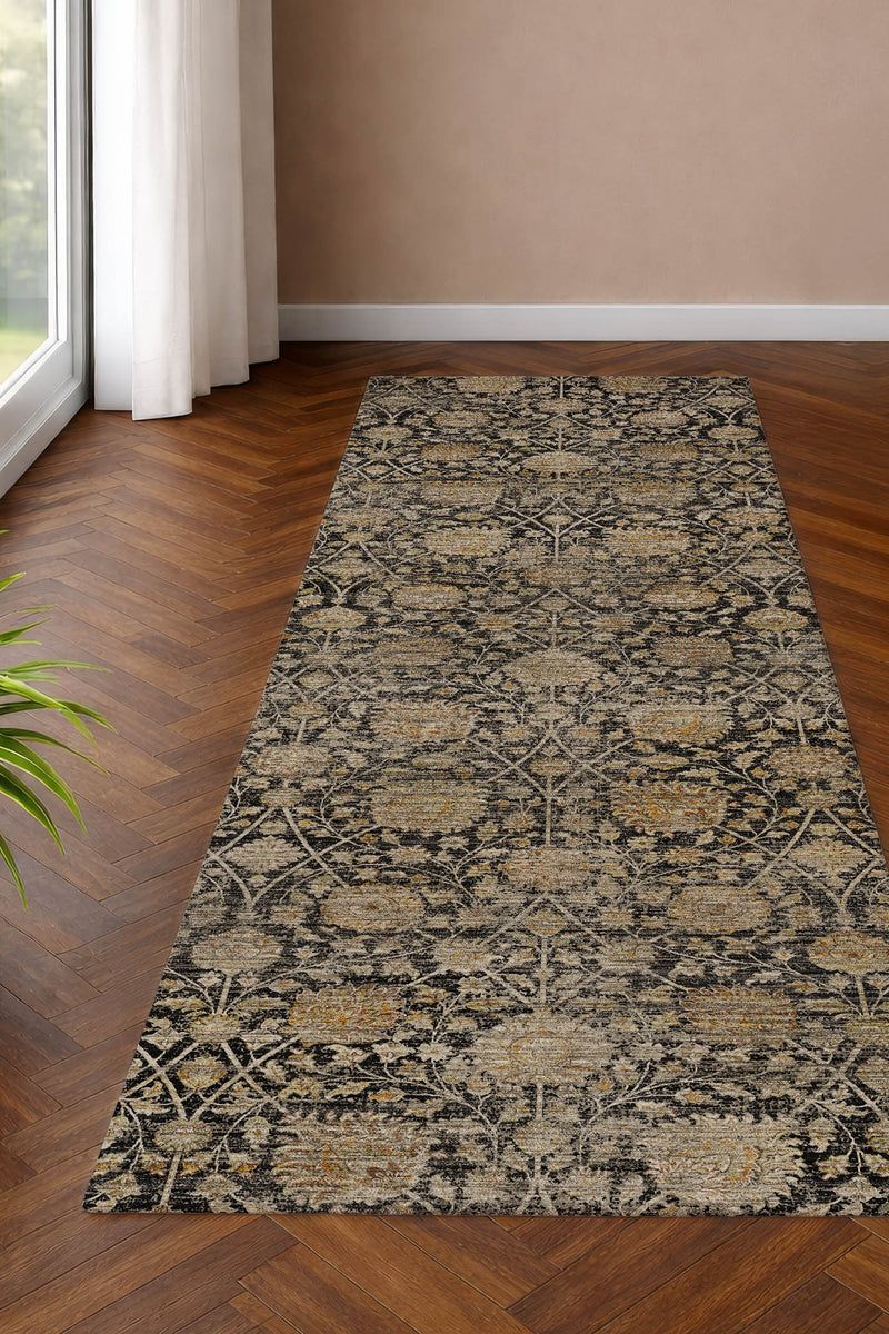 Aristo AR3 Black 9' x 12' Rug image number 4