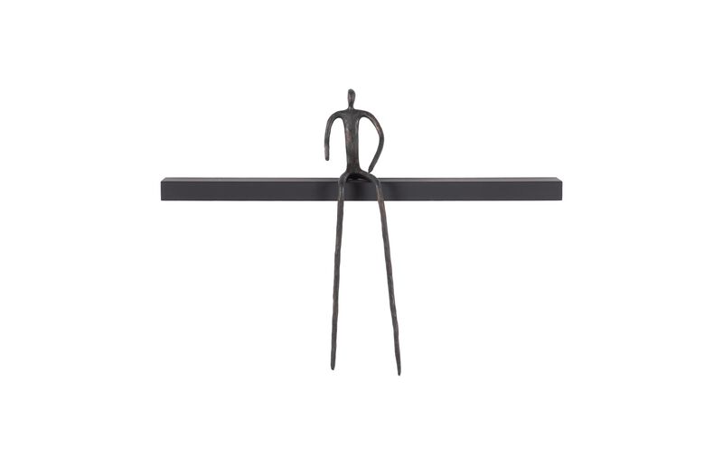 Moveable Man on Shelf, Sitting B