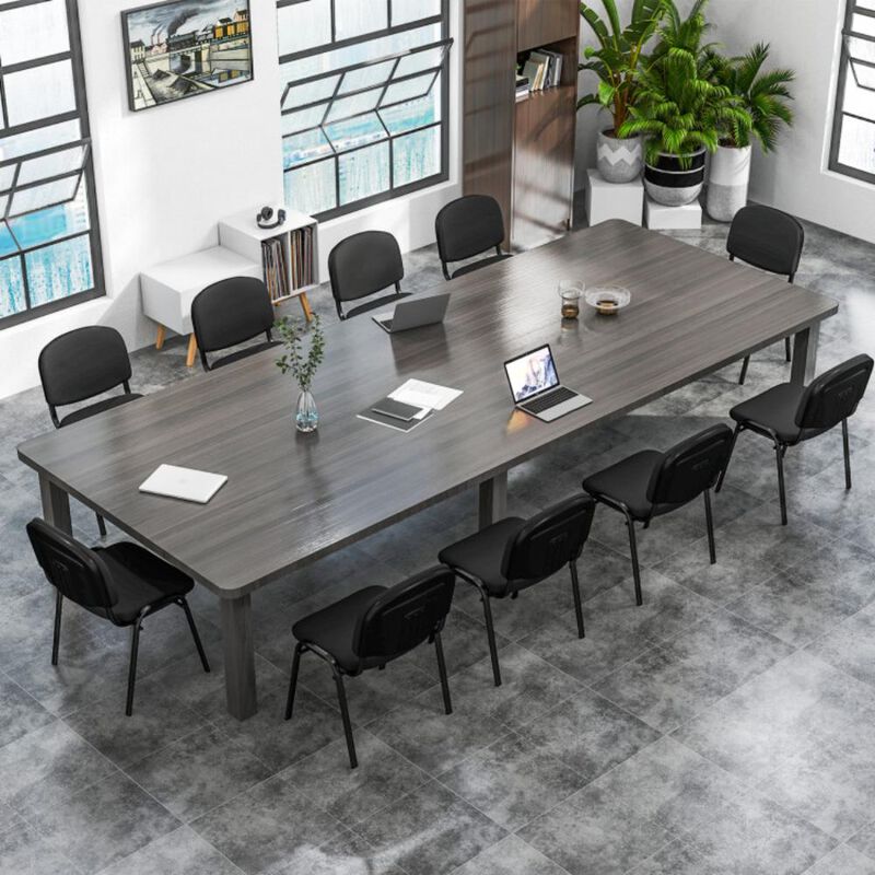 Hivvago 5 Pieces Elegant Conference Office Chair Set for Guest Reception-Set of 5