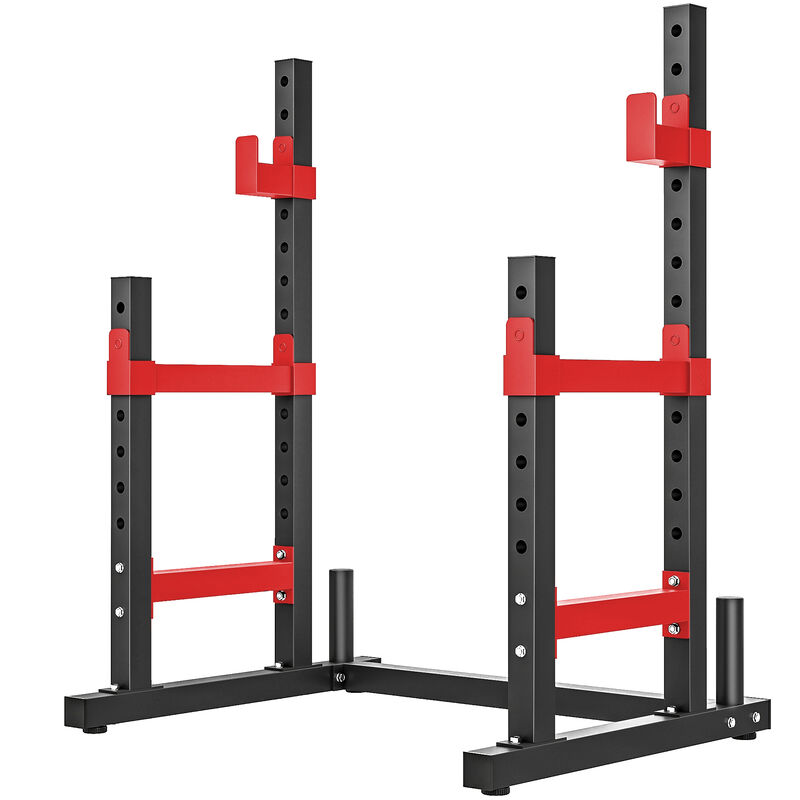 Hivvago Strength Training Squat Rack with Adjustable Bench Press image number 0