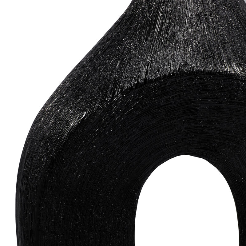 19" Scratched Open Cut Vase image number 4