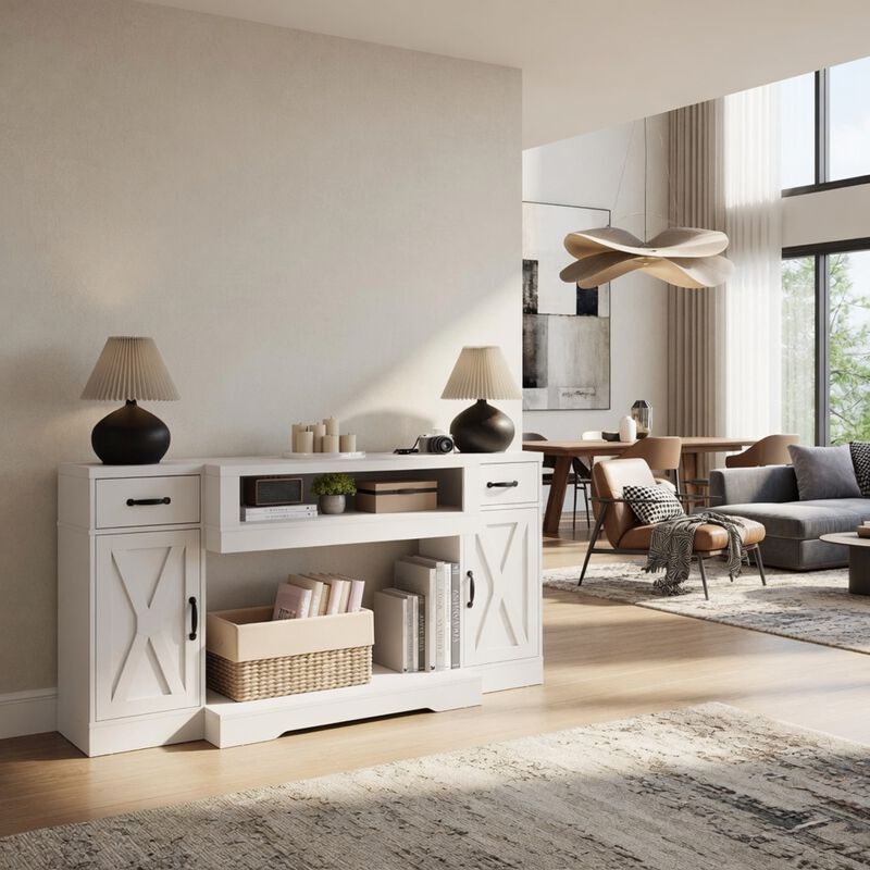 Kriges Farmhouse TV Stand image number 7