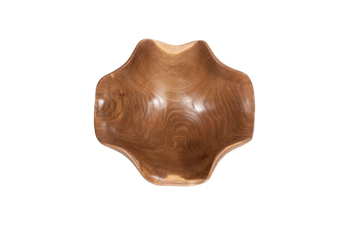 Teak Natural Wood Bowl