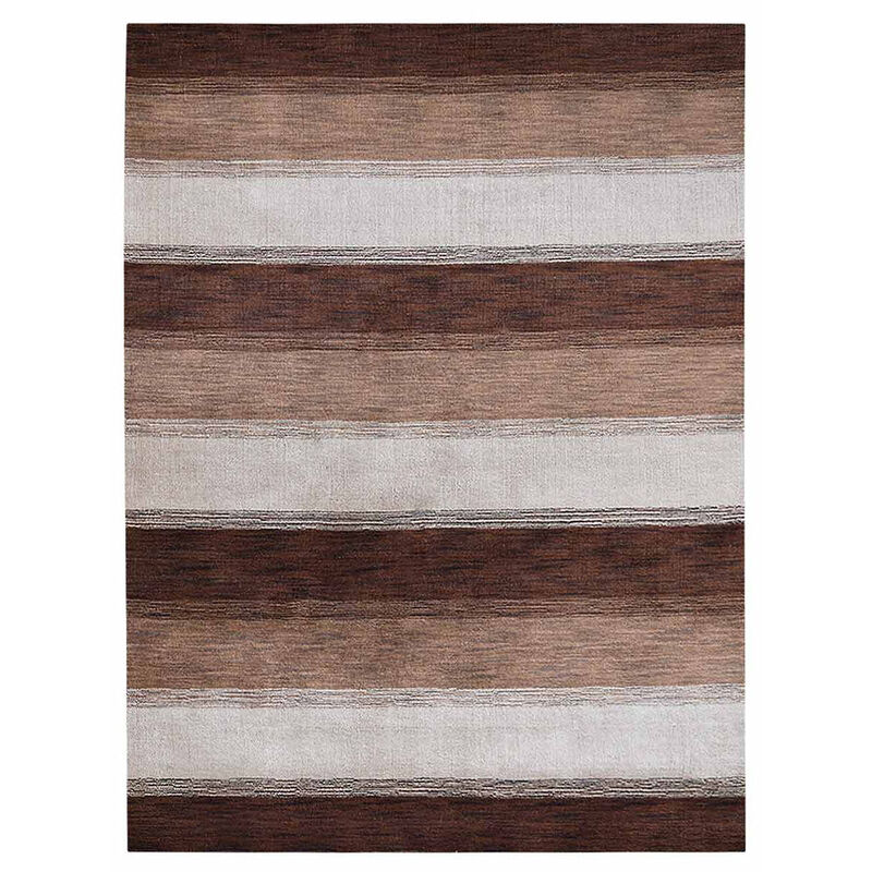 RUGSOTIC CARPETS HAND KNOTTED LOOM WOOL ECO-FRIENDLY AREA RUGS  - Rectangle, Contemporary Modern Design, High Pile Handmade Anti Skid Rugs for Living Room (L00204) image number 0