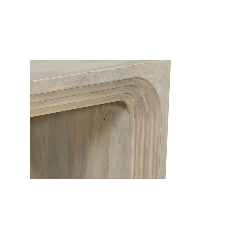 Taran Designs Renith Solid Wood Coffee Table