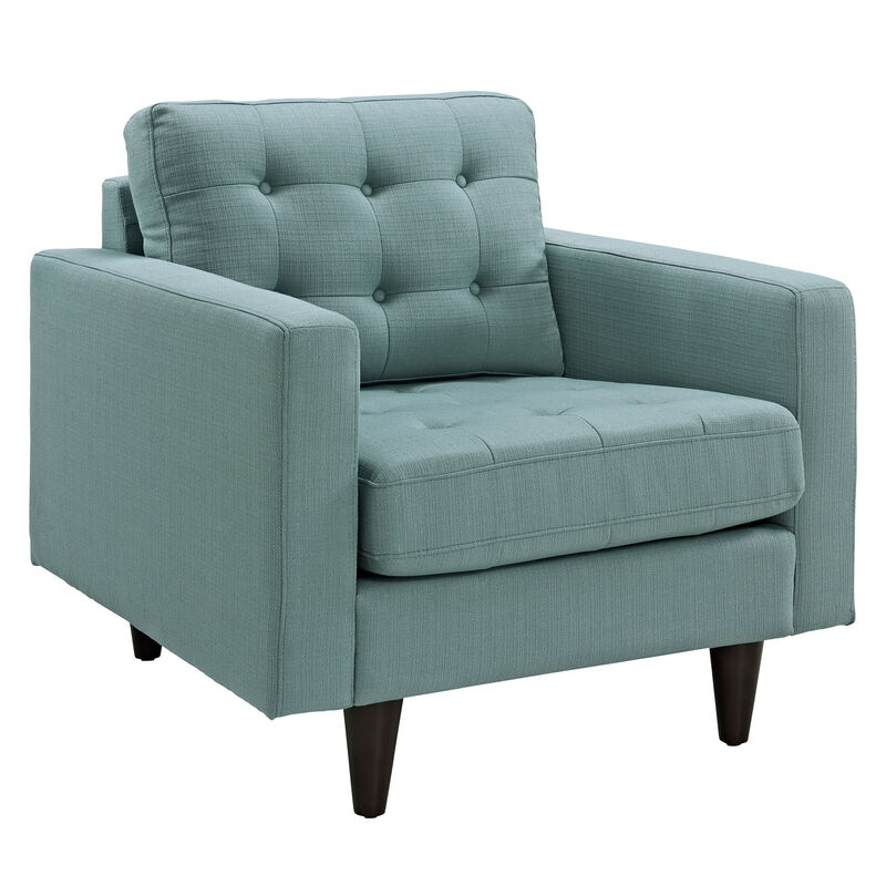 Empress Upholstered Fabric Armchair image number 0