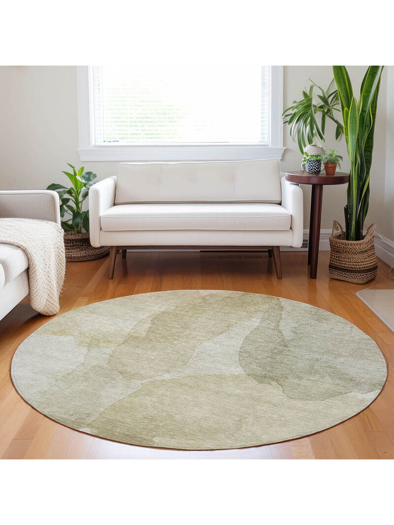Ravenna RN12 Putty 8' Round Rug