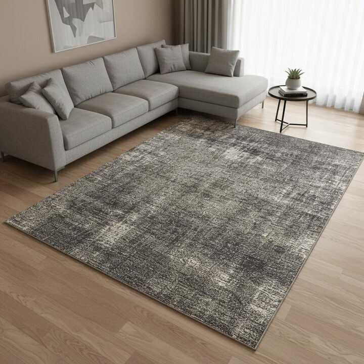 HomeRoots Abstract Area Rug