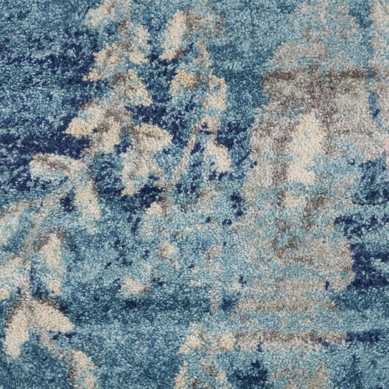 Tranquil TRA02 Turquoise 8'10" x 11'10" Rug
