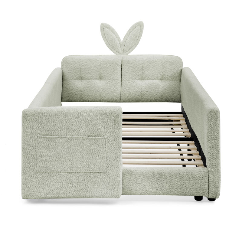 TATEUS Kids Upholstered Bed image number 0