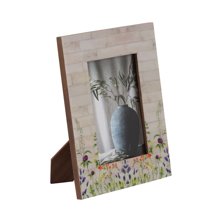 Purple Flower Field Frame