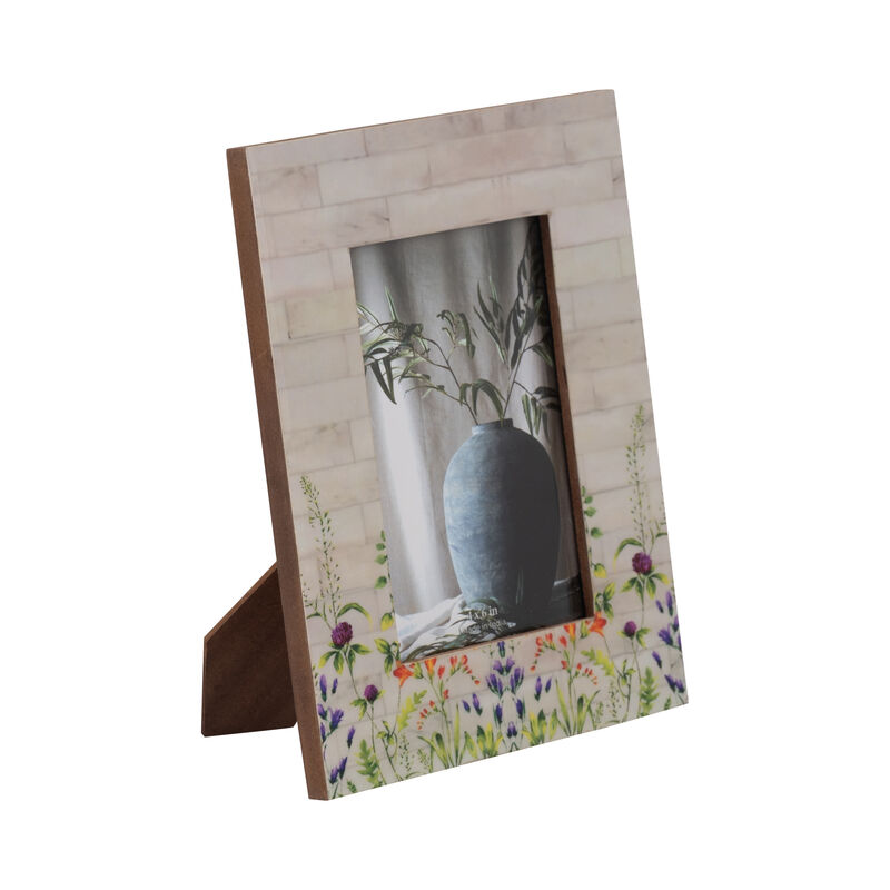 Purple Flower Field Frame image number 1
