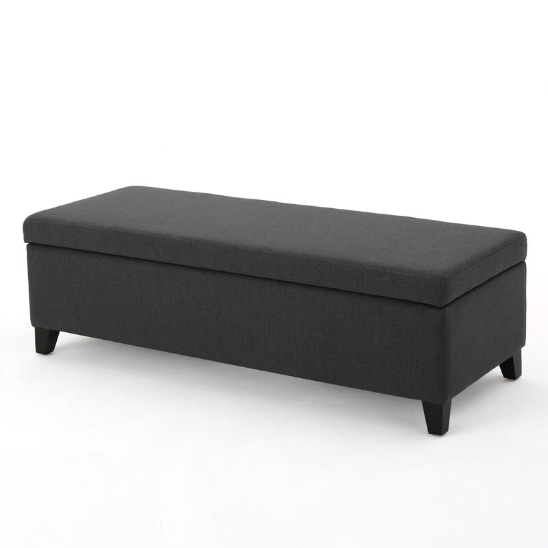 Merax Modern Storage Ottoman Bench image number 3