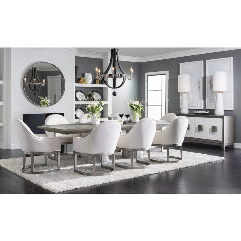 Legacy Classic Credenza, 4 Doors, 1 Drawer, Silver Tray, 4 Adj/Rem Shelves, Wire Management