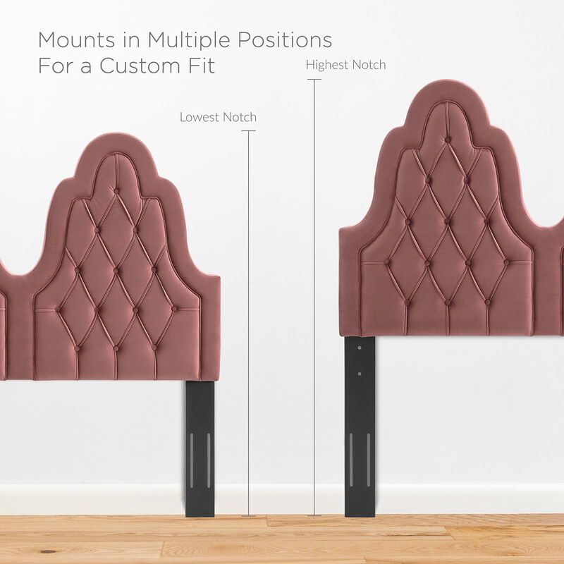 Modway - Augustine Tufted Performance Velvet Twin Headboard image number 6