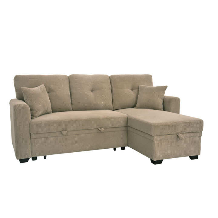 Ludfob Storage Sleeper Sofa