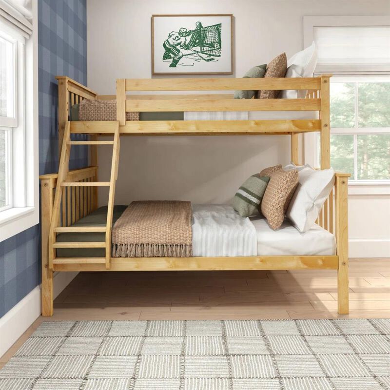 Hivvago Twin over Full size Solid Wood Bunk Bed