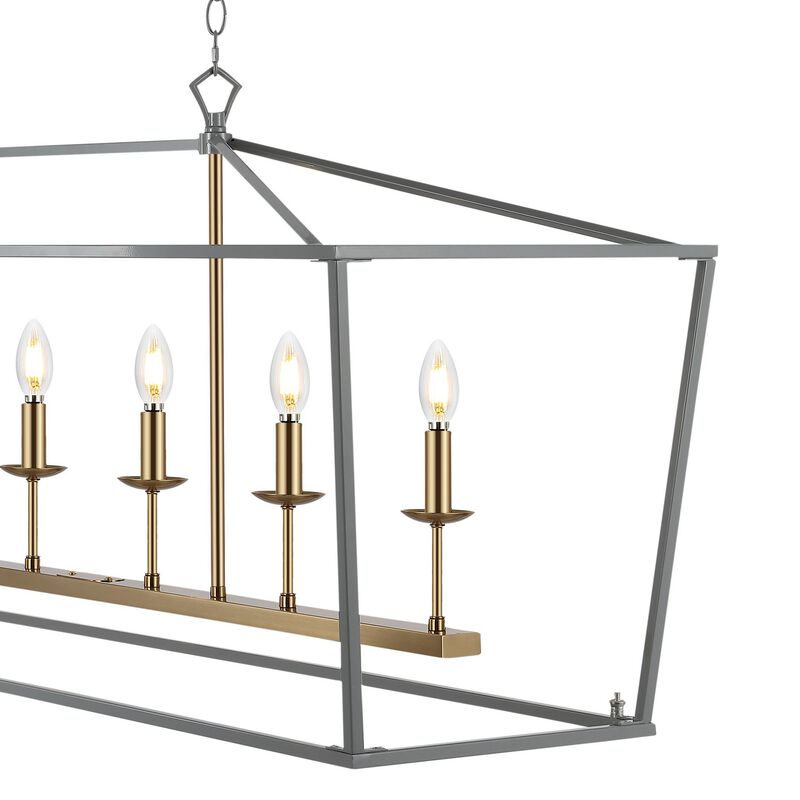 PagodaBulb Lantern Metal LED Pendant