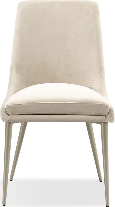 Winston Upholstered Metal Leg Dining Chair