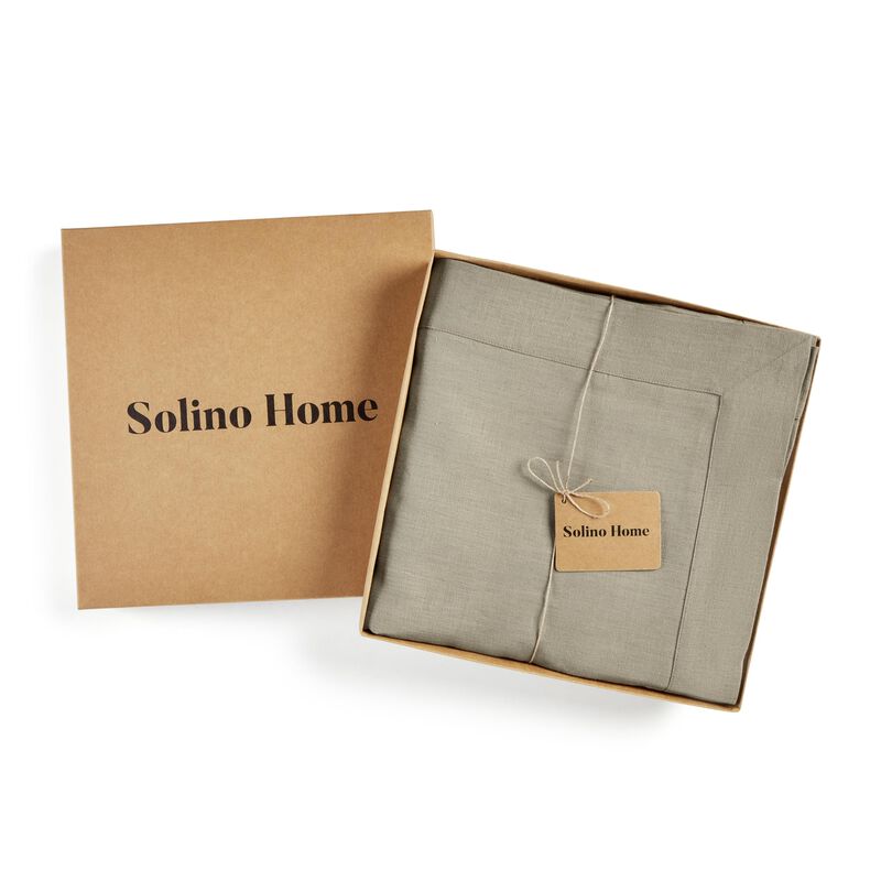 Solino Home 100% Pure Linen Tablecloth | Fete
